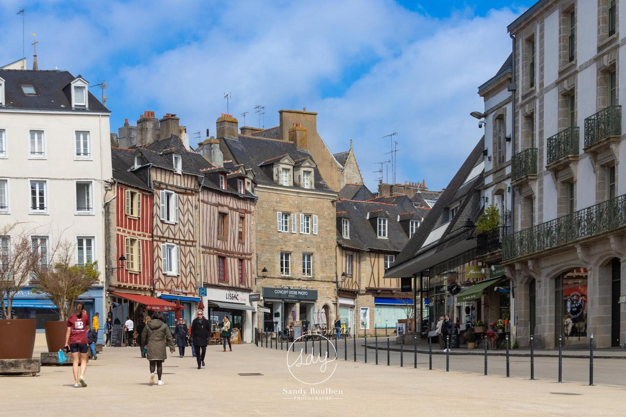 Apartament Le Patio - Hypercentre - Cour Au Calme - Wifi Vannes Zewnętrze zdjęcie